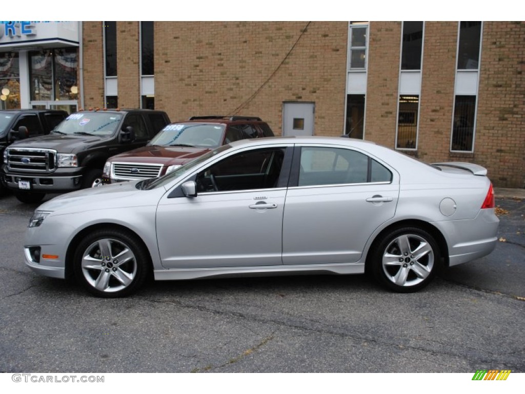 2010 Fusion Sport - Brilliant Silver Metallic / Charcoal Black/Sport Black photo #3