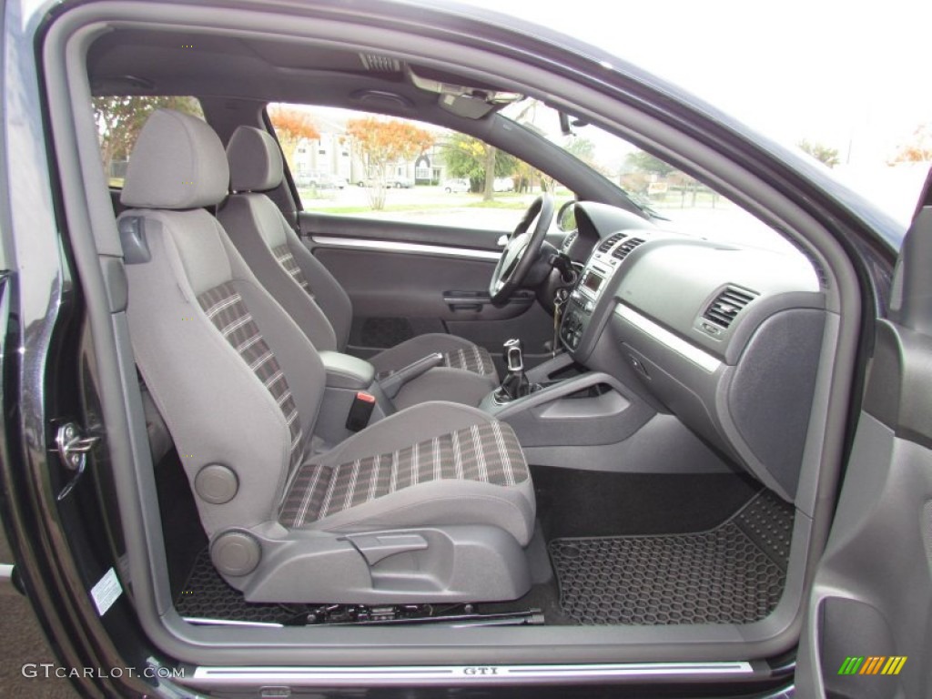 Interlagos Black Cloth Interior 2009 Volkswagen GTI 2 Door Photo #56577204