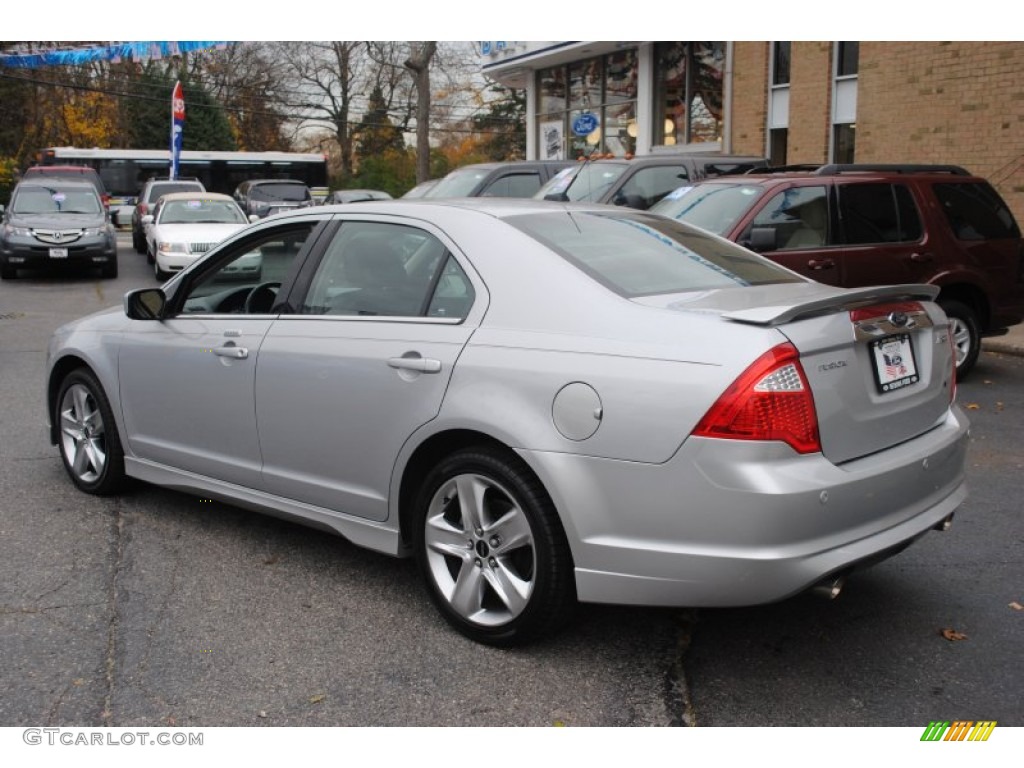 2010 Fusion Sport - Brilliant Silver Metallic / Charcoal Black/Sport Black photo #4