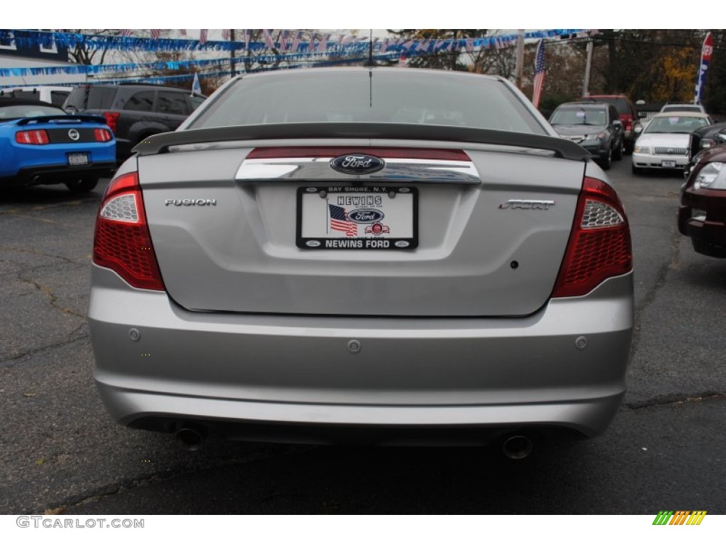 2010 Fusion Sport - Brilliant Silver Metallic / Charcoal Black/Sport Black photo #5