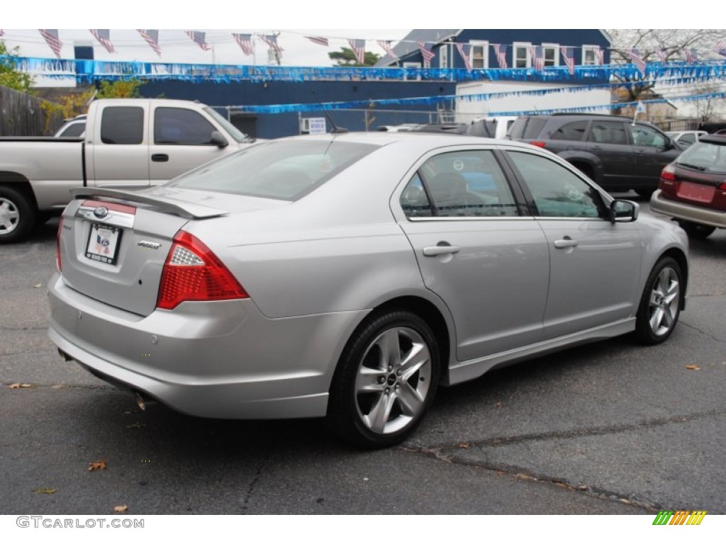 2010 Fusion Sport - Brilliant Silver Metallic / Charcoal Black/Sport Black photo #6