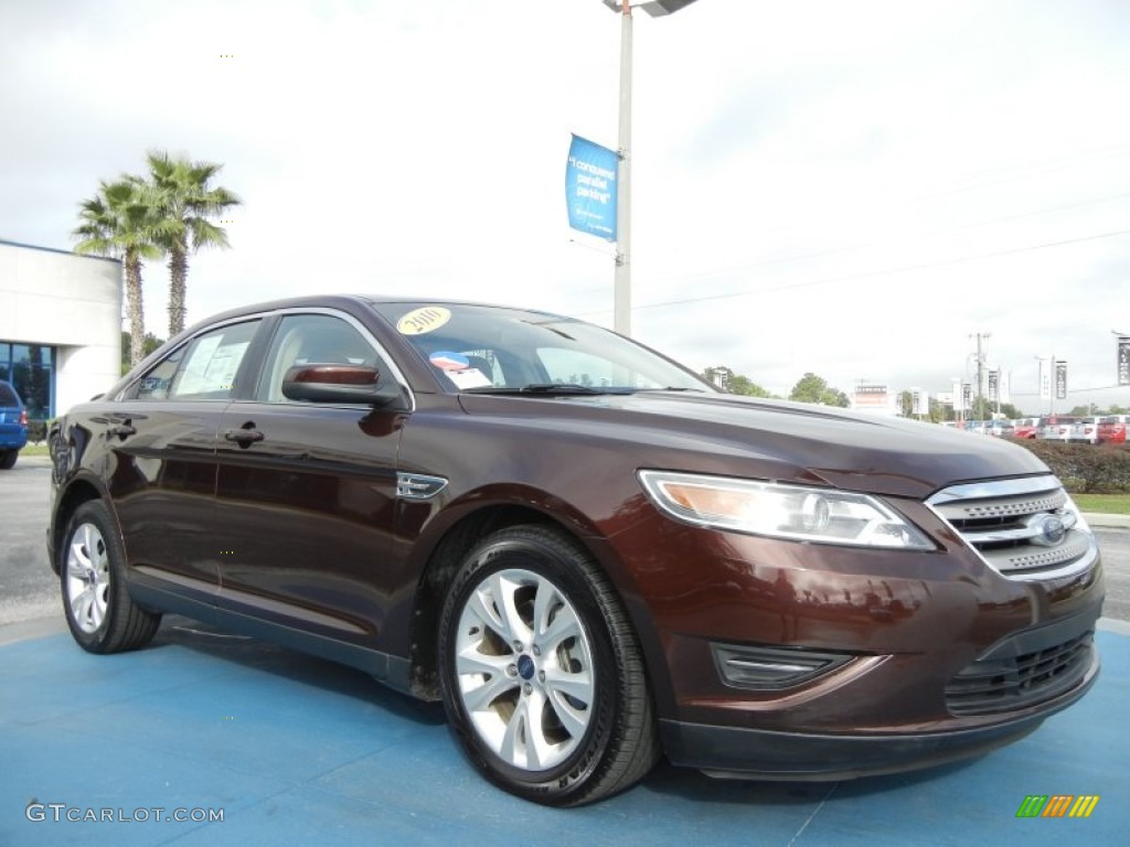 Cinnamon Red Metallic 2010 Ford Taurus SEL Exterior Photo #56577881