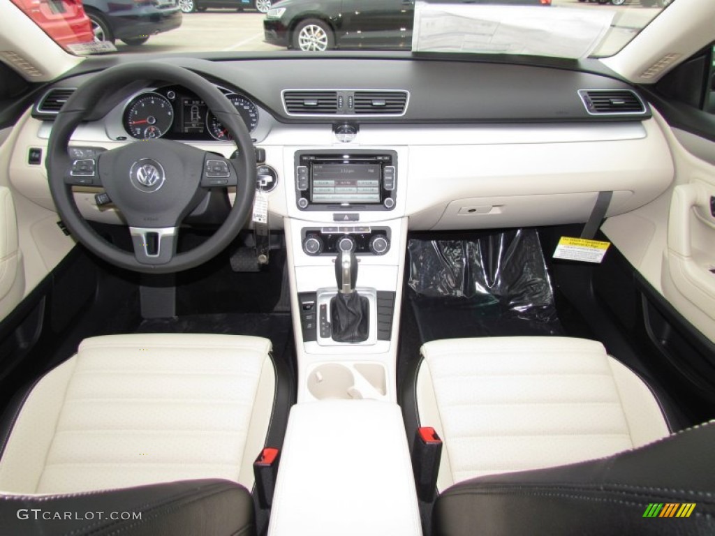 2012 CC Sport - Deep Black Metallic / Black/Cornsilk Beige photo #5