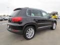 2012 Deep Black Metallic Volkswagen Tiguan SE  photo #2