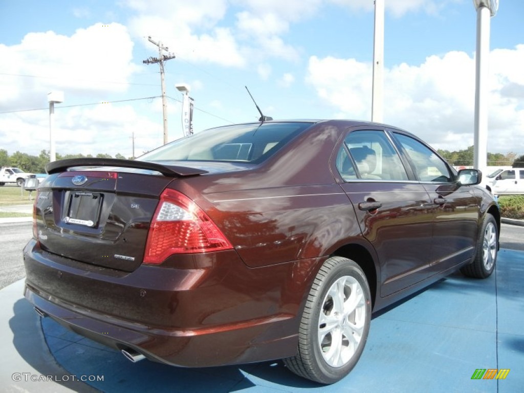 Cinnamon Metallic 2012 Ford Fusion SE V6 Exterior Photo #56578789