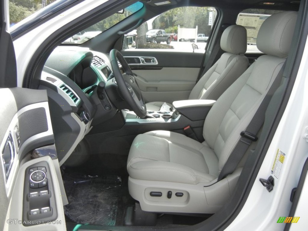 Medium Light Stone Interior 2012 Ford Explorer Limited Photo #56579249