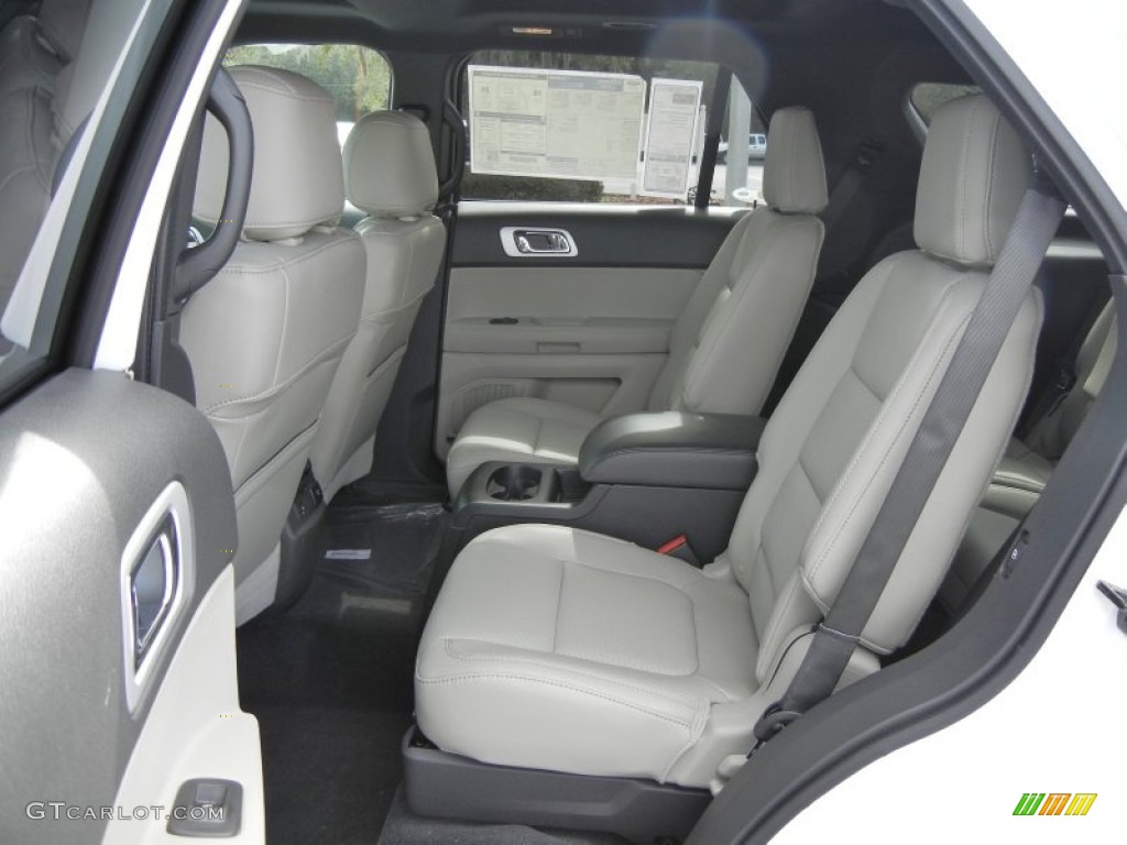 Medium Light Stone Interior 2012 Ford Explorer Limited Photo #56579257