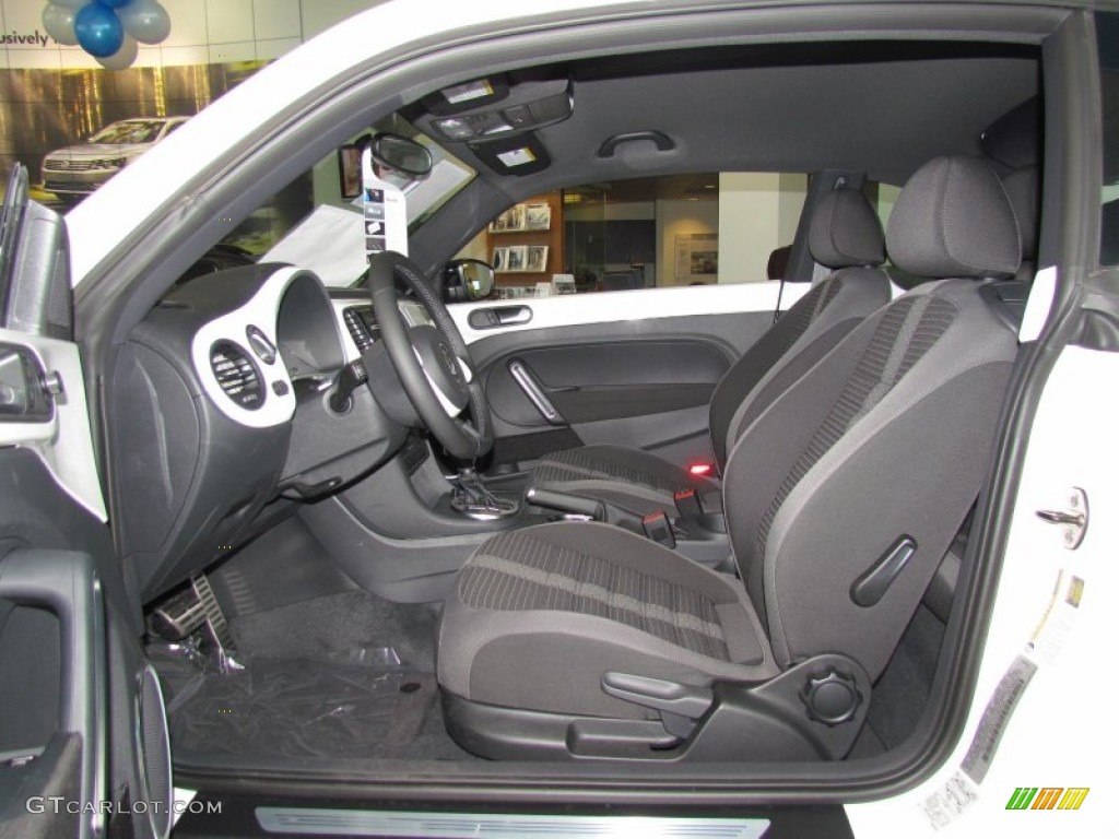 Titan Black Interior 2012 Volkswagen Beetle Turbo Photo #56579348