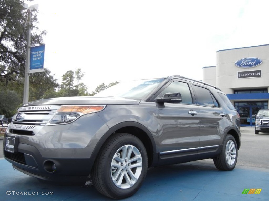 2012 Explorer XLT - Sterling Gray Metallic / Medium Light Stone photo #1