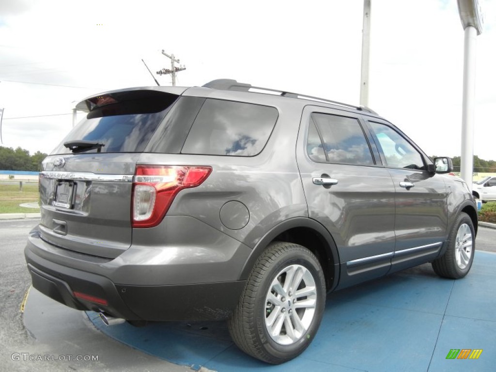 2012 Explorer XLT - Sterling Gray Metallic / Medium Light Stone photo #3