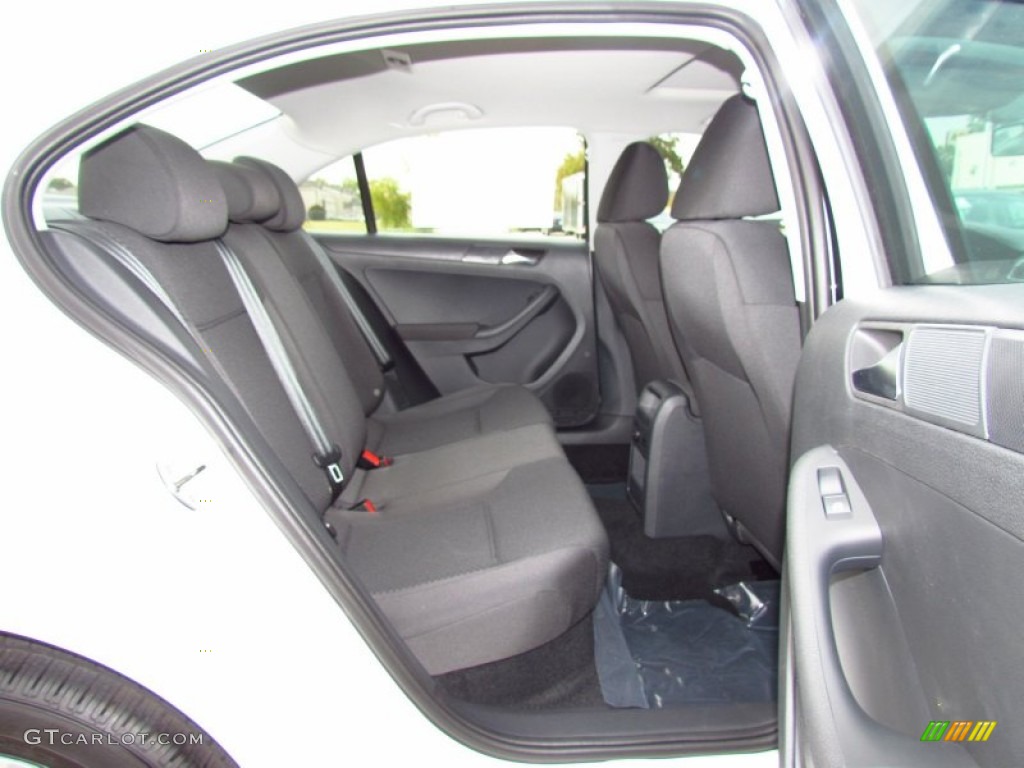 Titan Black Interior 2012 Volkswagen Jetta S Sedan Photo #56579519