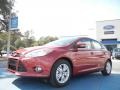 2012 Red Candy Metallic Ford Focus SEL 5-Door  photo #1