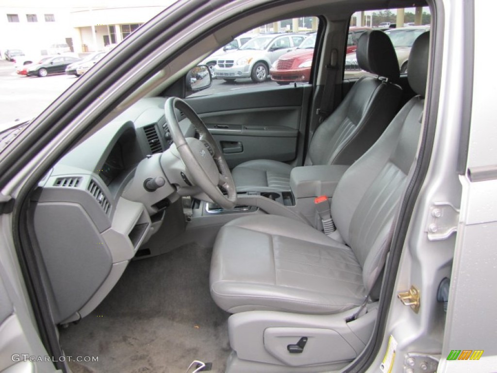 Medium Slate Gray Interior 2005 Jeep Grand Cherokee Laredo Photo #56579714