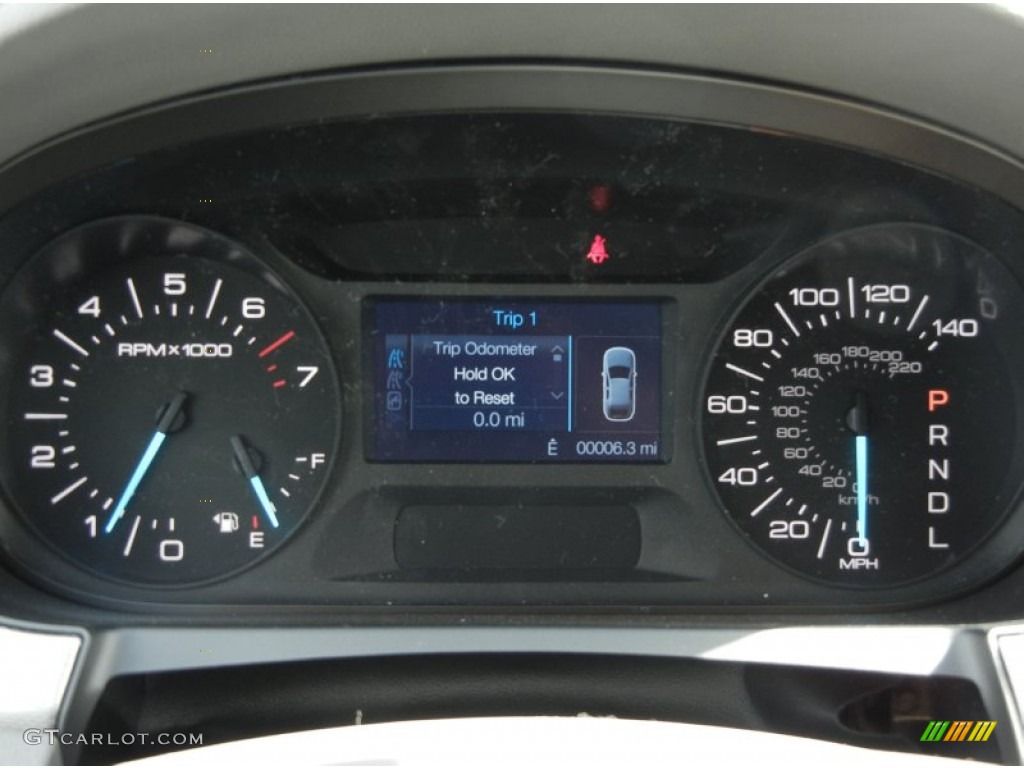2012 Ford Edge SEL EcoBoost Gauges Photo #56579756