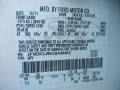 UG: White Platinum Metallic Tri-Coat 2012 Ford Edge SEL EcoBoost Color Code