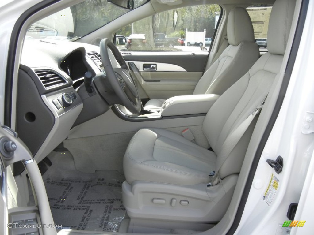 Medium Light Stone Interior 2012 Lincoln MKX FWD Photo #56579838