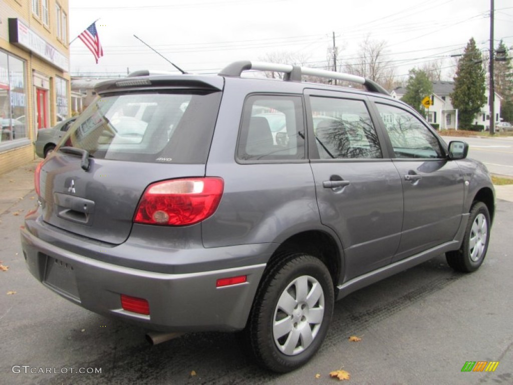 2005 Outlander XLS AWD - Graphite Gray / Charcoal photo #2