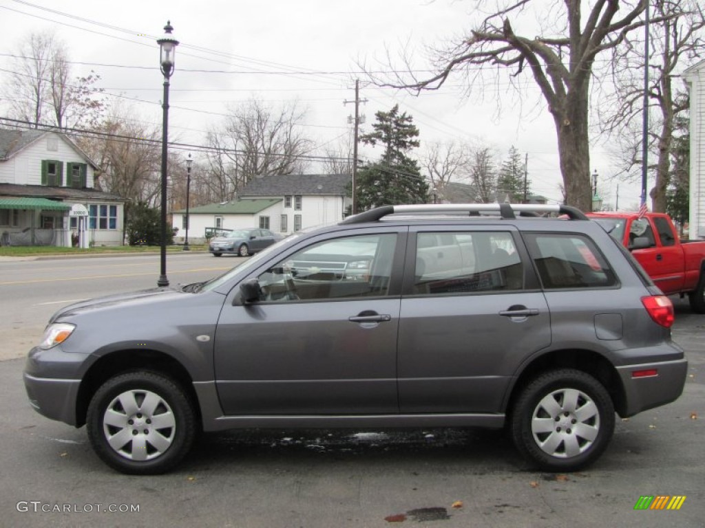 2005 Outlander XLS AWD - Graphite Gray / Charcoal photo #5