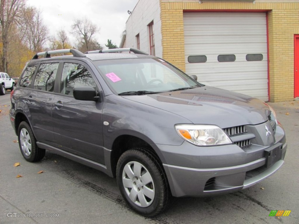2005 Outlander XLS AWD - Graphite Gray / Charcoal photo #7