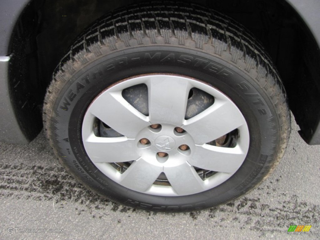 2005 Outlander XLS AWD - Graphite Gray / Charcoal photo #8
