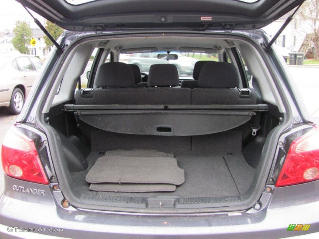 2005 Outlander XLS AWD - Graphite Gray / Charcoal photo #12