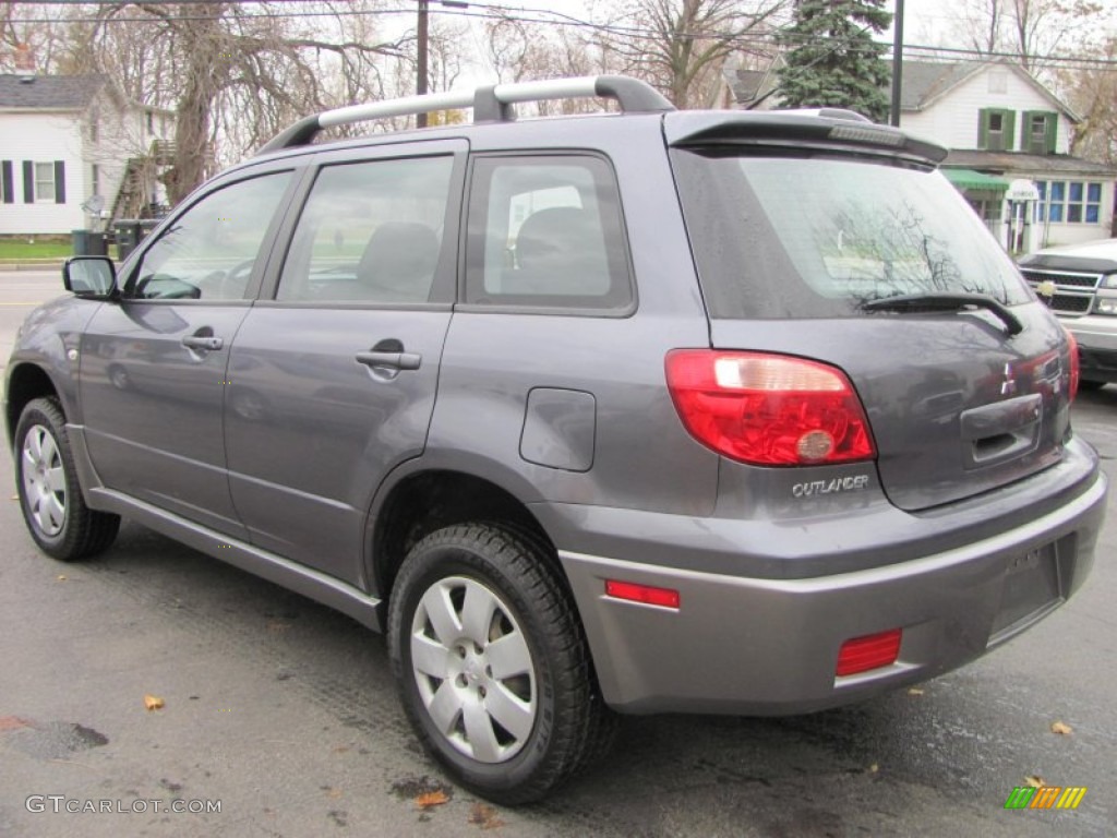 2005 Outlander XLS AWD - Graphite Gray / Charcoal photo #14
