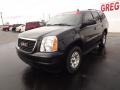 2007 Onyx Black GMC Yukon SLE  photo #3