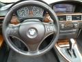 Saddle Brown/Black Steering Wheel Photo for 2008 BMW 3 Series #56580546