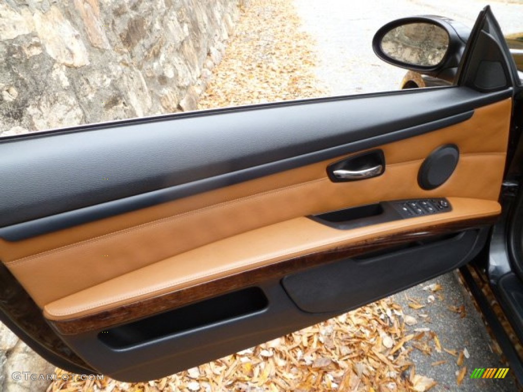 2008 3 Series 328i Convertible - Black Sapphire Metallic / Saddle Brown/Black photo #21