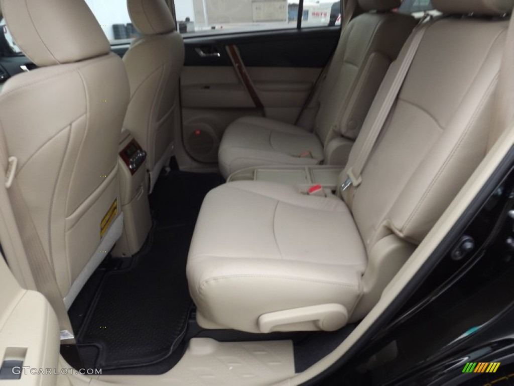Sand Beige Interior 2012 Toyota Highlander Limited Photo #56580789