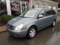 2007 Olive Gray Kia Sedona LX  photo #1