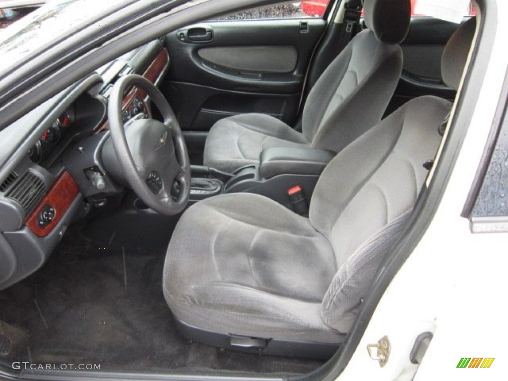 2002 Sebring LX Sedan - Stone White / Dark Slate Gray photo #10