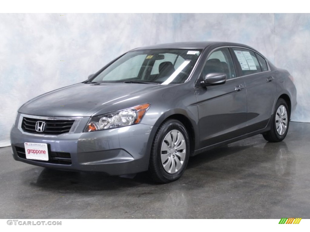 2010 Accord LX Sedan - Polished Metal Metallic / Gray photo #1
