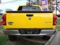 2008 Detonator Yellow Dodge Ram 1500 Big Horn Edition Quad Cab 4x4  photo #5