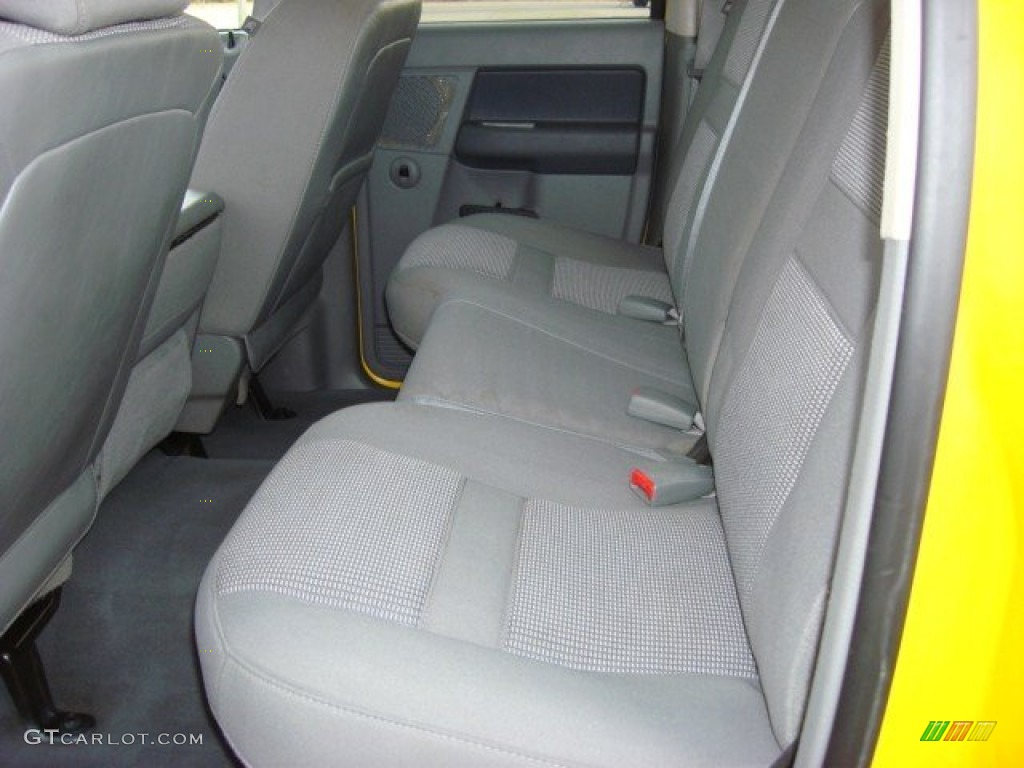 2008 Ram 1500 Big Horn Edition Quad Cab 4x4 - Detonator Yellow / Medium Slate Gray photo #11