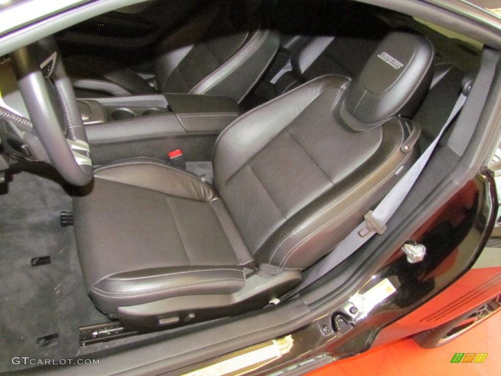 Black Interior 2010 Chevrolet Camaro SS Coupe Photo #56583906