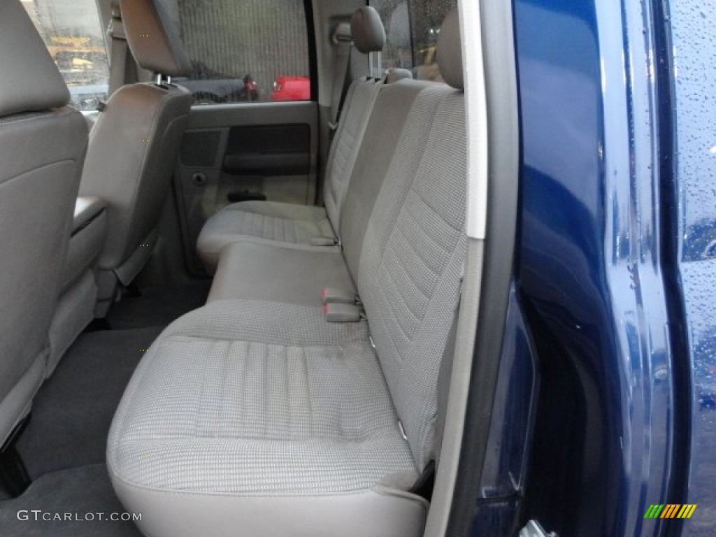 2008 Ram 1500 Big Horn Edition Quad Cab 4x4 - Patriot Blue Pearl / Medium Slate Gray photo #11