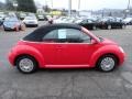 2004 Uni Red Volkswagen New Beetle GL Convertible  photo #5