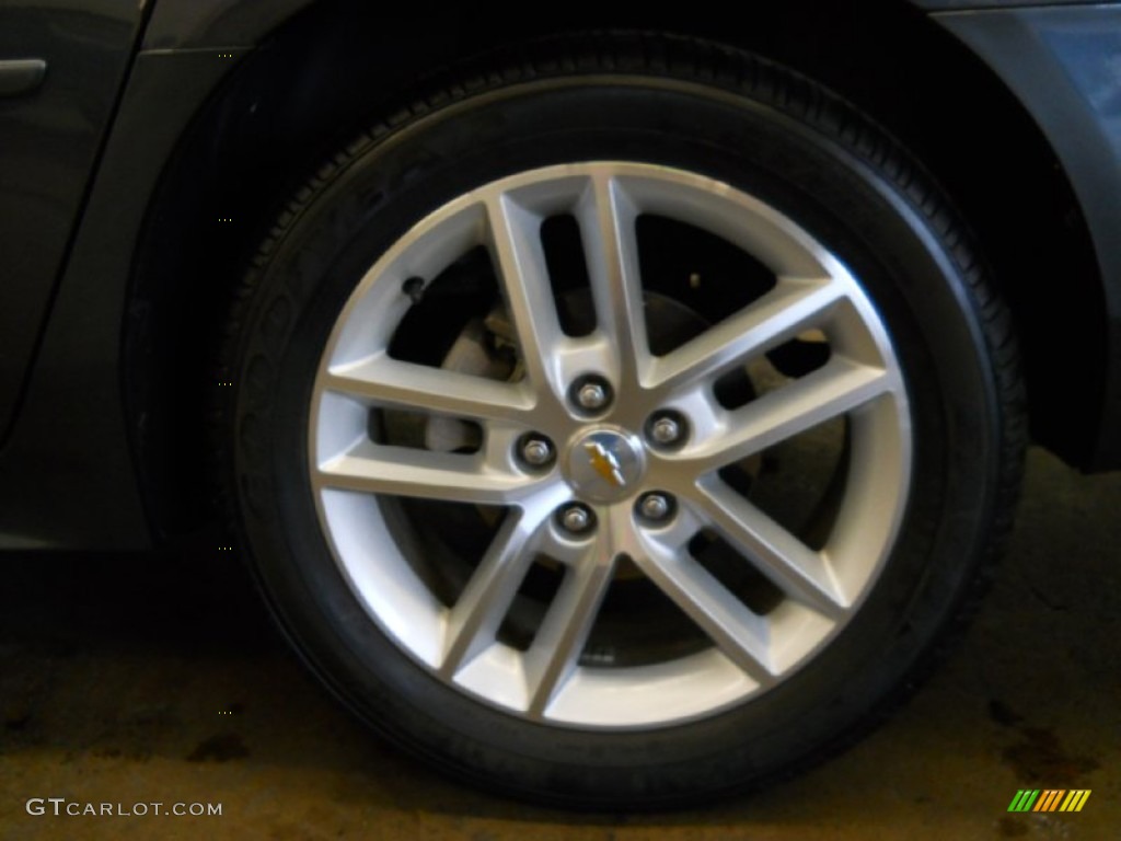 2011 Impala LTZ - Cyber Gray Metallic / Gray photo #26