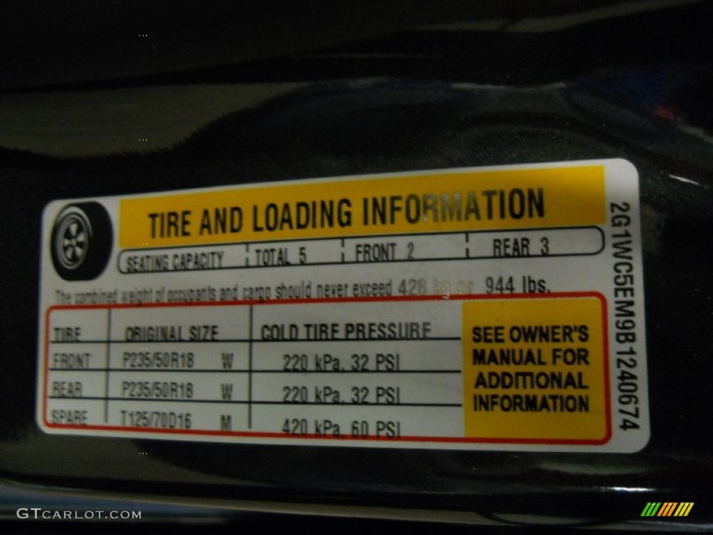 2011 Impala LTZ - Cyber Gray Metallic / Gray photo #28