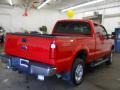 2010 Royal Red Metallic Ford F250 Super Duty XLT SuperCab 4x4  photo #2