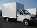 Oxford White - E Series Cutaway E350 Commercial Moving Van Photo No. 1