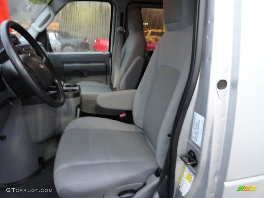Medium Flint Interior 2011 Ford E Series Van E350 XLT Passenger Photo #56586672