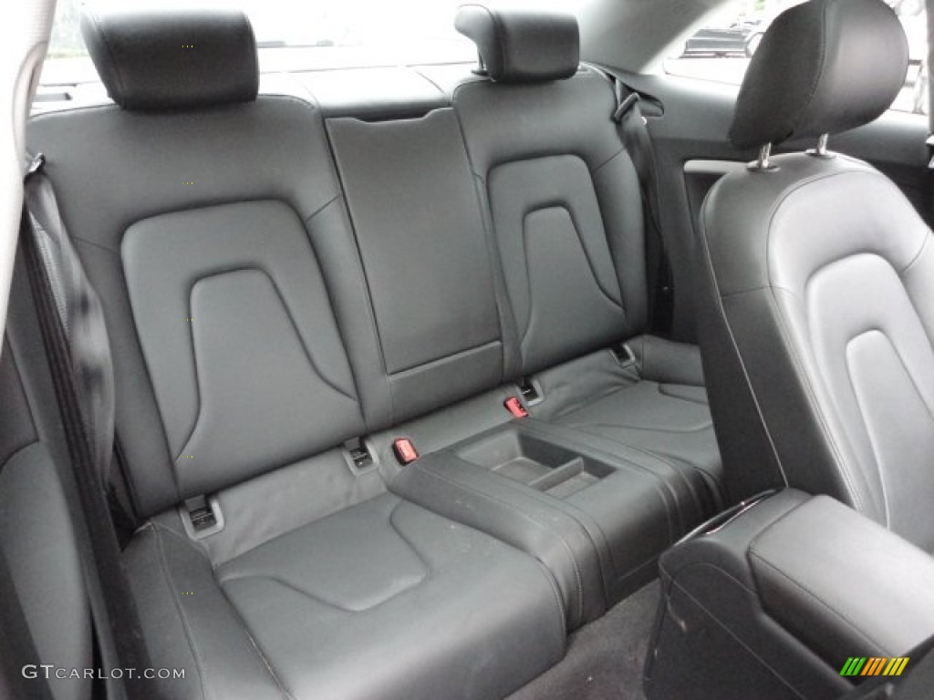 Black Interior 2010 Audi A5 2.0T quattro Coupe Photo #56587214