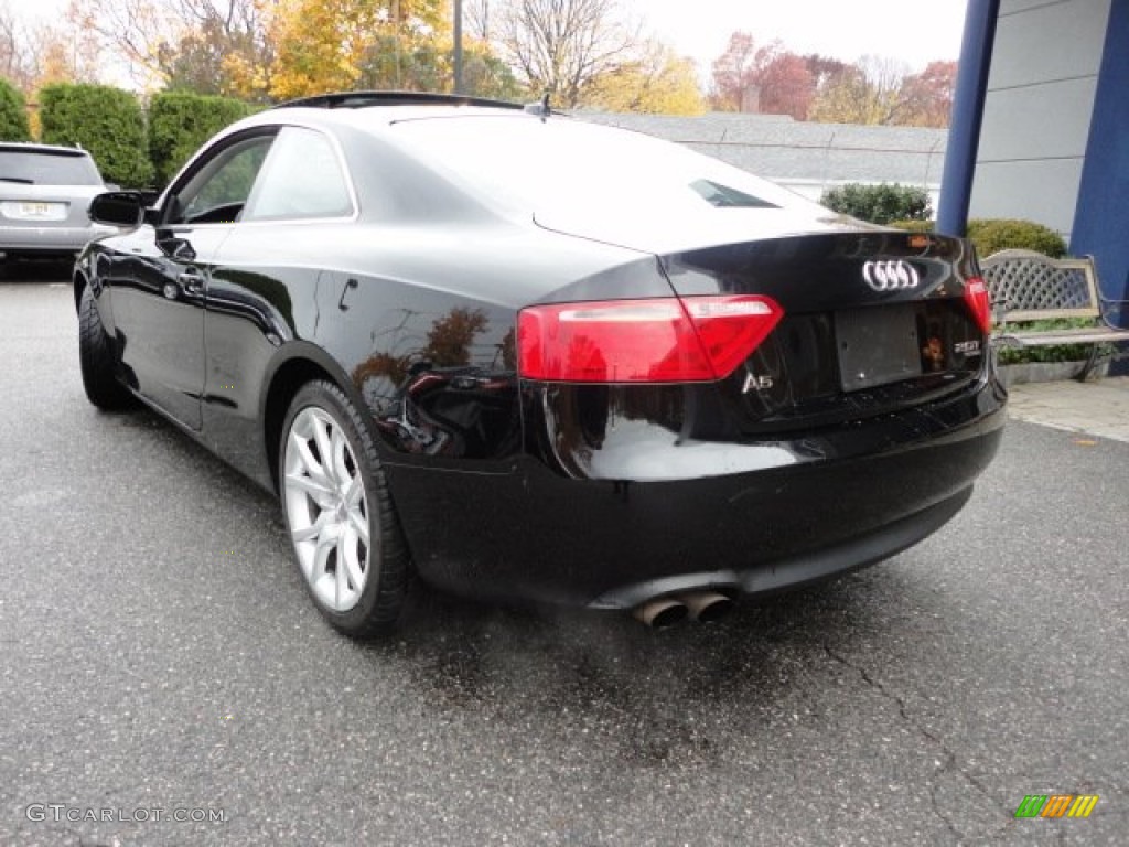 Brilliant Black 2010 Audi A5 2.0T quattro Coupe Exterior Photo #56587257
