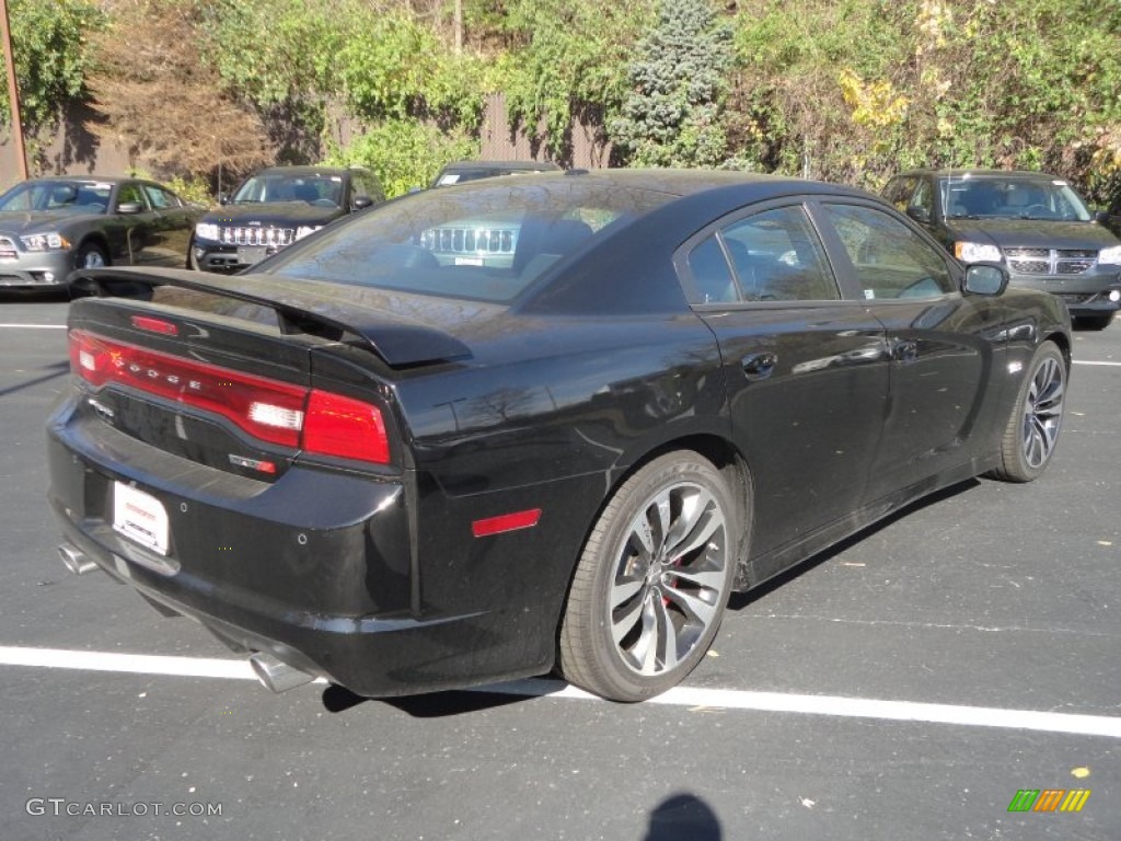Pitch Black 2012 Dodge Charger SRT8 Exterior Photo #56587446