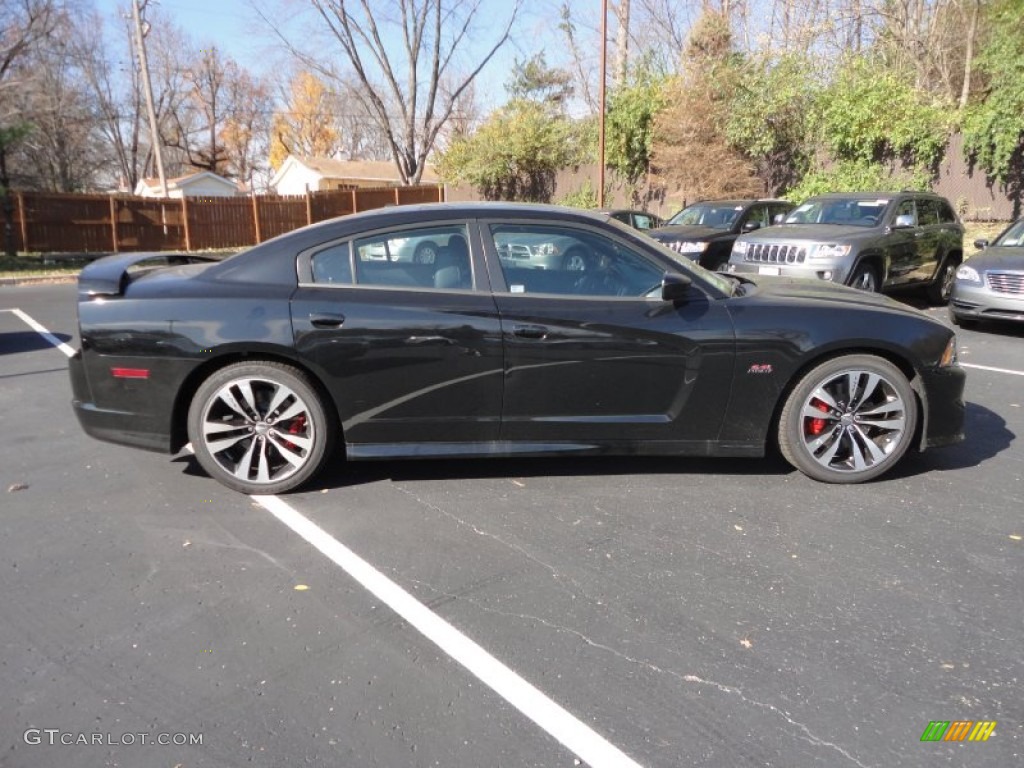 Pitch Black 2012 Dodge Charger SRT8 Exterior Photo #56587455