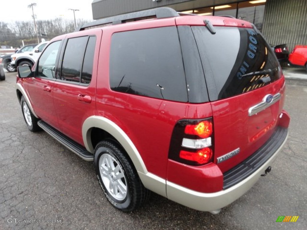 Sangria Red Metallic 2010 Ford Explorer Eddie Bauer 4x4 Exterior Photo #56587467