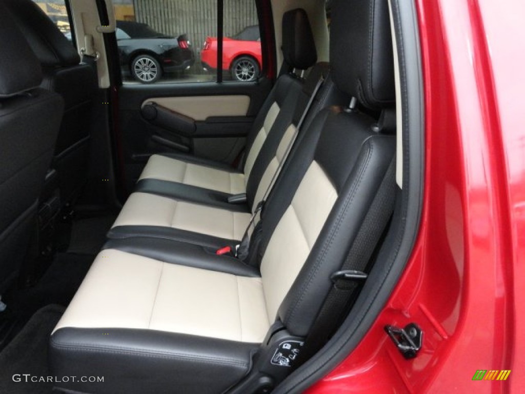 Black/Camel Interior 2010 Ford Explorer Eddie Bauer 4x4 Photo #56587548