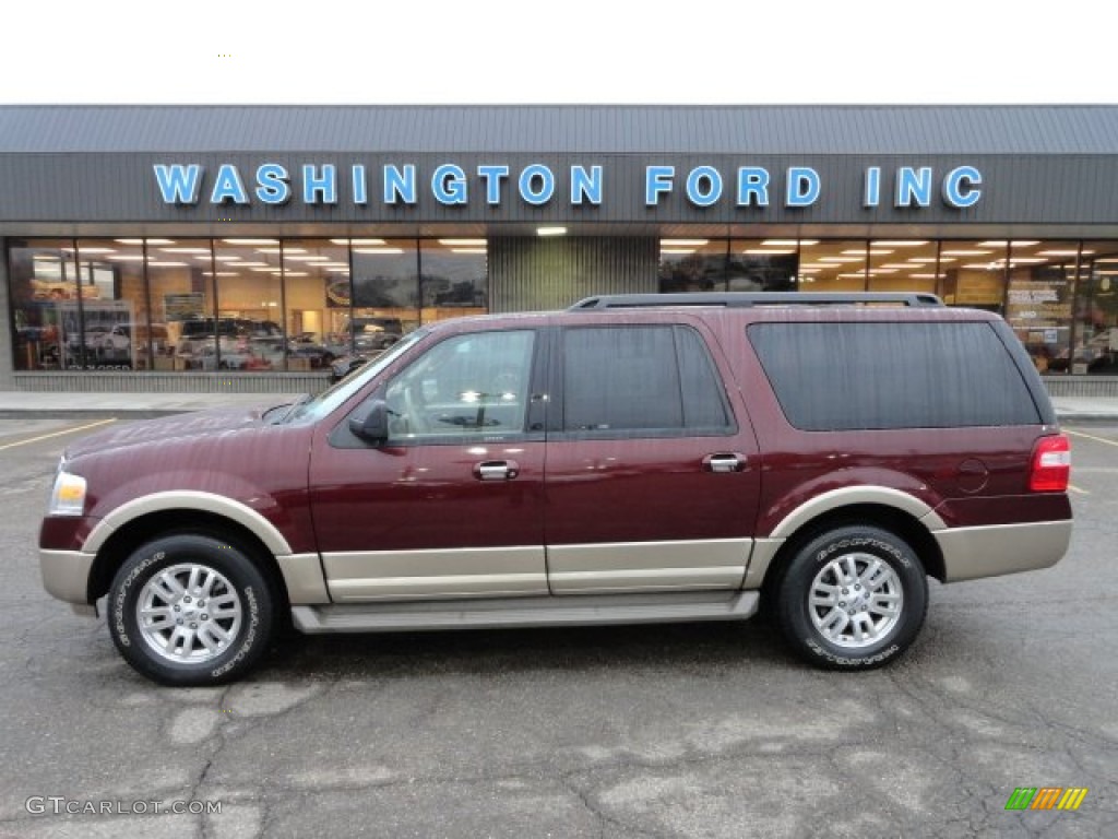 2011 Expedition EL XLT 4x4 - Royal Red Metallic / Stone photo #1